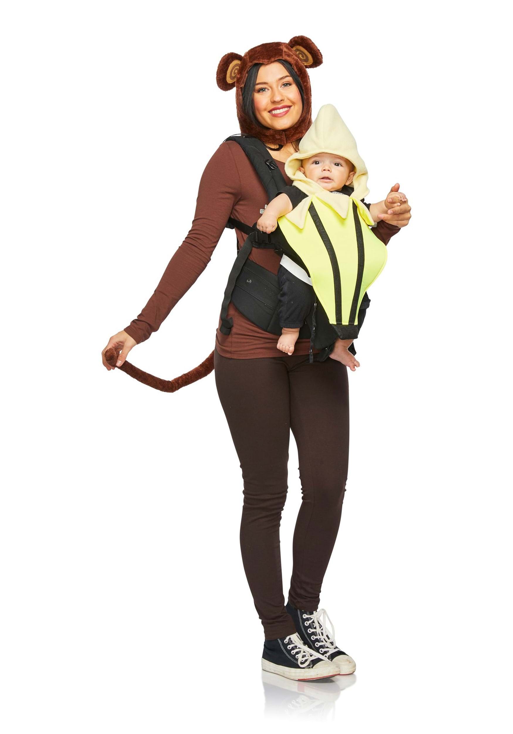 Banana And Monkey Baby Carrier Costume