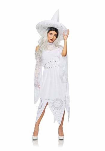 Click Here to buy White Mystic Witch Womens Costume from HalloweenCostumes, CDN Funds & Shipping