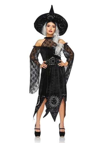 Click Here to buy Black Mystic Witch Womens Costume from HalloweenCostumes, CDN Funds & Shipping