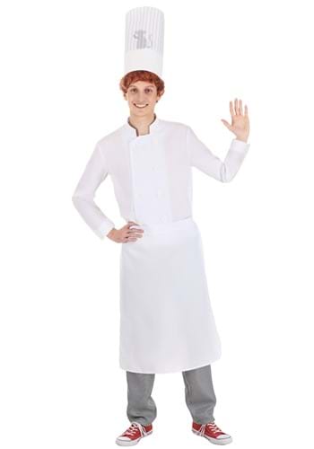 Click Here to buy Adult Disney & Pixar Alfredo Linguini Ratatouille Costume with Light Up Hat from HalloweenCostumes, CDN Funds & Shipping