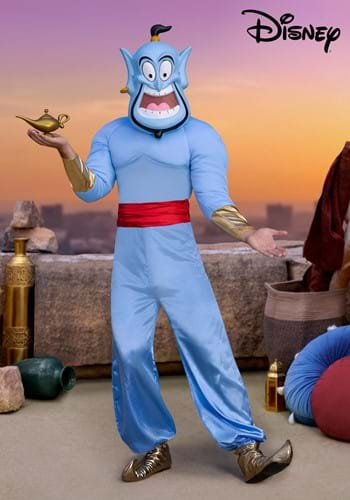 Aladdin (Animated) Adult Genie Inflatable Costume 