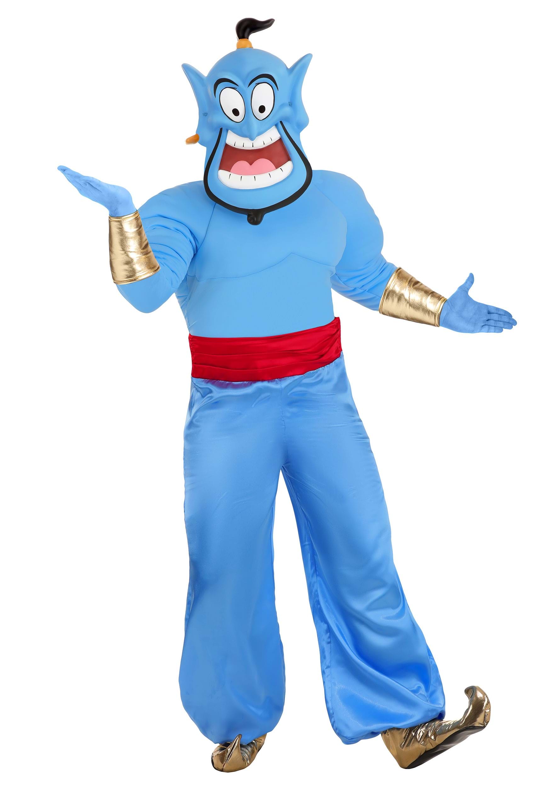 Men's Plus Size Disney Aladdin Genie Costume | Disney Costumes