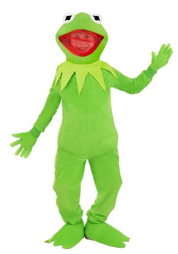 Click Here to buy Kids Disney Kermit Costume  Kids Costume from HalloweenCostumes, CDN Funds & Shipping