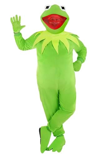 Click Here to buy Plus Size Adult Disney Kermit Costume | The Muppets Costumes from HalloweenCostumes, CDN Funds & Shipping