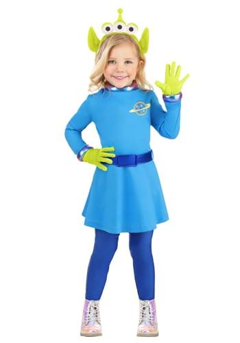 Click Here to buy Toddler Disney and Pixar Toy Story Alien Girls Costume from HalloweenCostumes, CDN Funds & Shipping