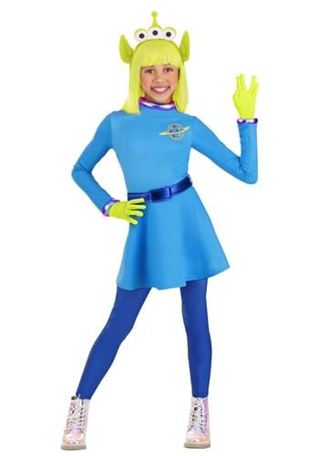 Click Here to buy Kids Disney and Pixar Toy Story Alien Costume Dress | Disney Costumes from HalloweenCostumes, CDN Funds & Shipping