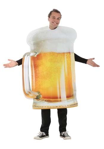 Click Here to buy Foamy Beer Mug Costume for Adults from HalloweenCostumes, CDN Funds & Shipping