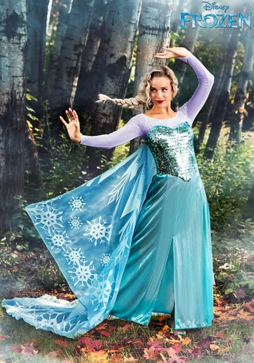 Adult Premium Disney Frozen Elsa Costume