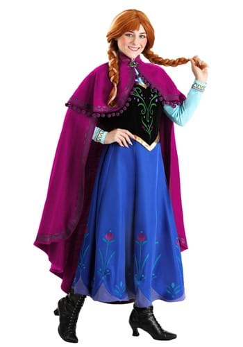 Click Here to buy Premium Disney Frozen Womens Anna Costume | Disney Costumes from HalloweenCostumes, CDN Funds & Shipping