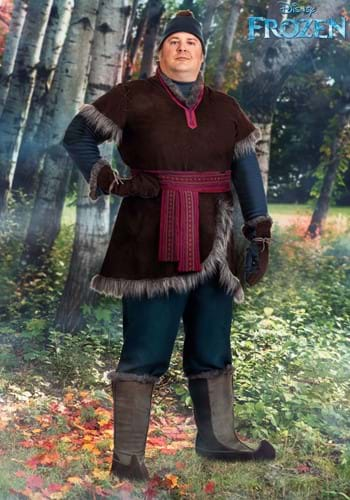 Plus Size Authentic Disney Frozen Kristoff Costume