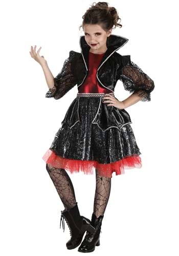 Click Here to buy Gothic Vampire Girls Costume from HalloweenCostumes, CDN Funds & Shipping