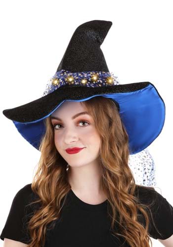 Click Here to buy Twilight Witch Adult Costume Hat from HalloweenCostumes, CDN Funds & Shipping