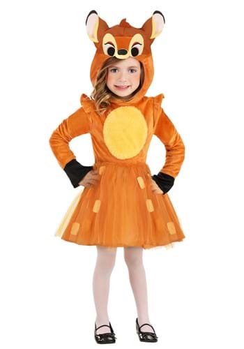 Click Here to buy Toddler Disney Bambi Costume Dress | Disney Toddler Costumes from HalloweenCostumes, CDN Funds & Shipping