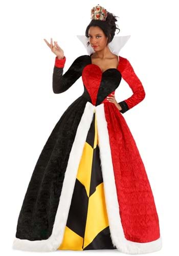 Click Here to buy Authentic Disney Queen of Hearts Womens Costume from HalloweenCostumes, CDN Funds & Shipping