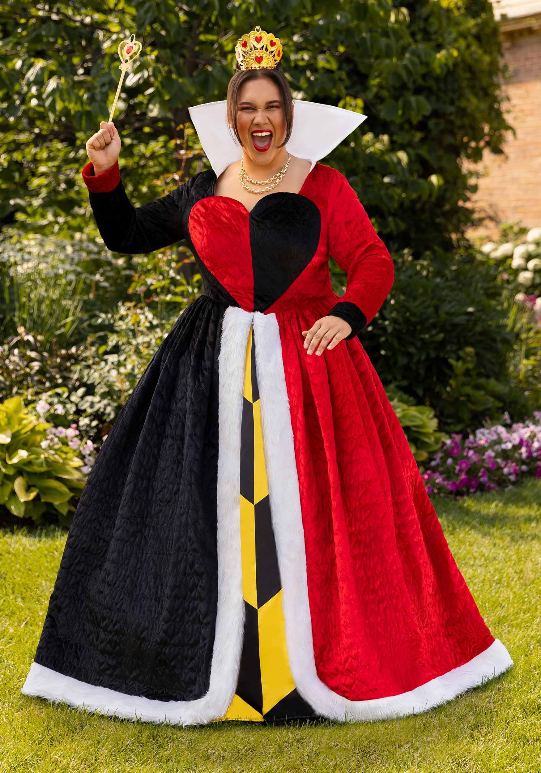 Women's Plus Size Authentic Disney Queen of Hearts Costume