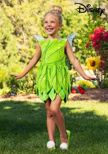 Girls Toddler Disney Tinker Bell Costume