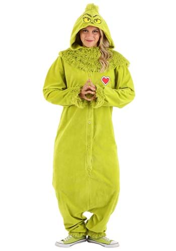 The Grinch Jumpsuit Adult Size Costume