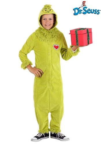 The Grinch Jumpsuit Costume Kids