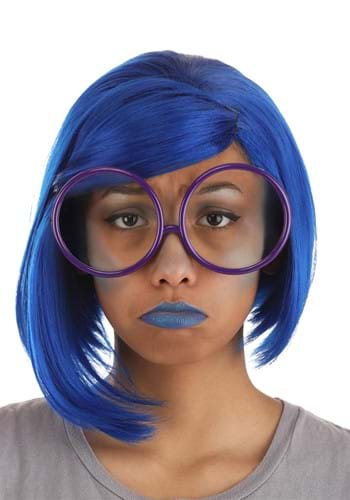 Click Here to buy Disney Inside Out Sadness Costume Accessory Glasses from HalloweenCostumes, CDN Funds & Shipping