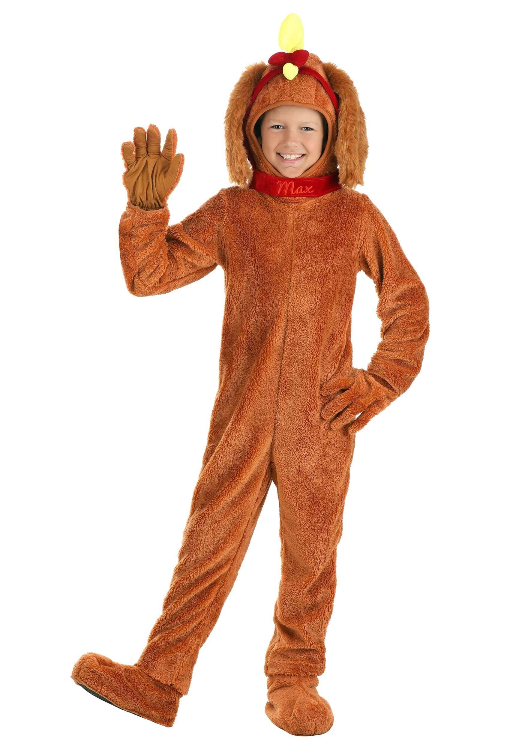 Kid's Dr. Seuss The Grinch Max Costume | Kid's Costumes