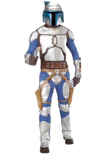 Click Here to buy Jango Fett Deluxe Costume from HalloweenCostumes, CDN Funds & Shipping