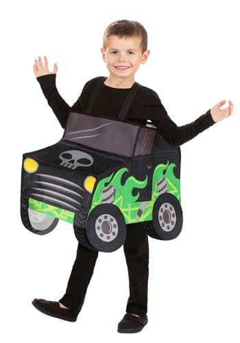 Click Here to buy Toddler Ride-In Monster Truck Costume | Toddler Costumes from HalloweenCostumes, CDN Funds & Shipping