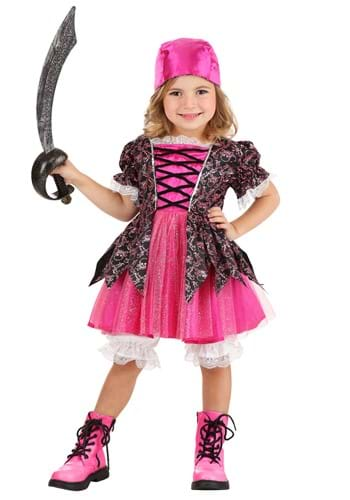 Toddler Precious Pink Pirate Costume