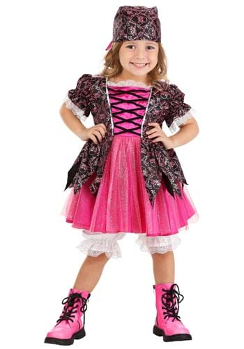 Click Here to buy Toddler Precious Pink Pirate Costume from HalloweenCostumes, CDN Funds & Shipping