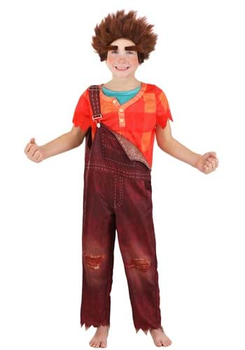 Click Here to buy Disney Ralph Wreck It Ralph Kids Costume from HalloweenCostumes, CDN Funds & Shipping