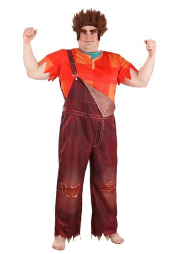 Click Here to buy Plus Size Disney Wreck It Ralph Mens Costume | Disney Costumes from HalloweenCostumes, CDN Funds & Shipping