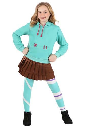 Click Here to buy Disney Vanellope Wreck it Ralph Kids Costume from HalloweenCostumes, CDN Funds & Shipping