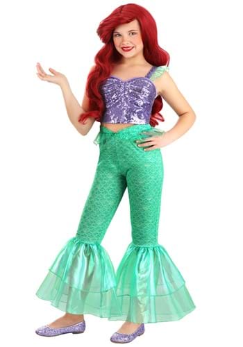 Click Here to buy Girls Disney Ariel Costume Outfit for Girls from HalloweenCostumes, CDN Funds & Shipping