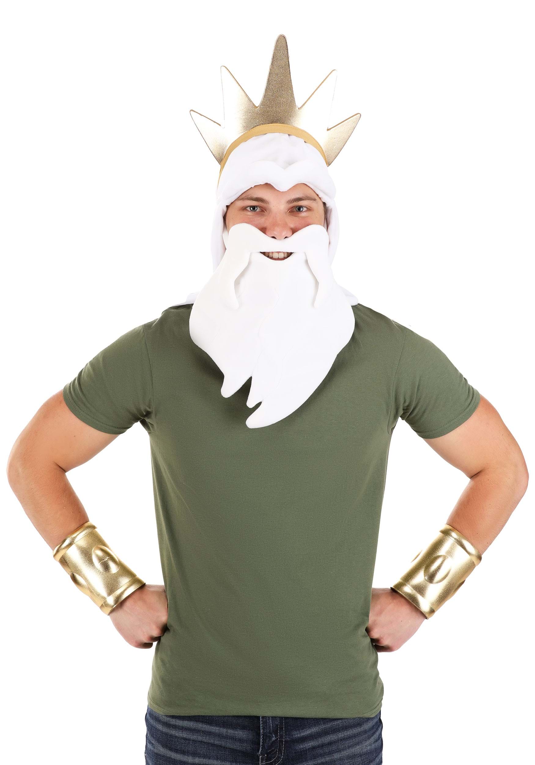 Deluxe King Triton Costume Kit , Disney Costume Kits