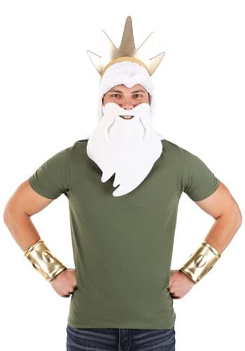 Click Here to buy Deluxe King Triton Costume Kit | Disney Costume Kits from HalloweenCostumes, CDN Funds & Shipping