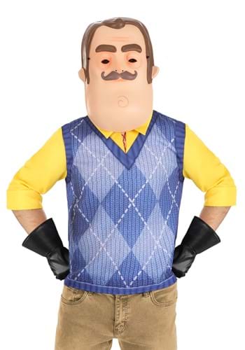 Click Here to buy Adult Hello Neighbor Costume | Video Game Costumes from HalloweenCostumes, CDN Funds & Shipping