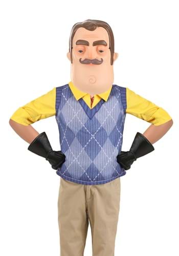 Click Here to buy Kids Hello Neighbor Costume | Video Game Costumes from HalloweenCostumes, CDN Funds & Shipping