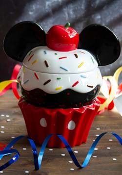 Disney Mickey Cupcake Cookie Jar
