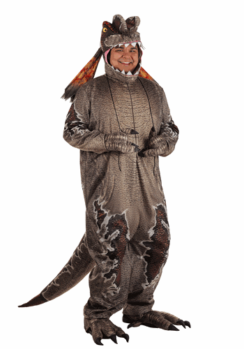 Plus Size Deluxe Dilophosaurus Costume