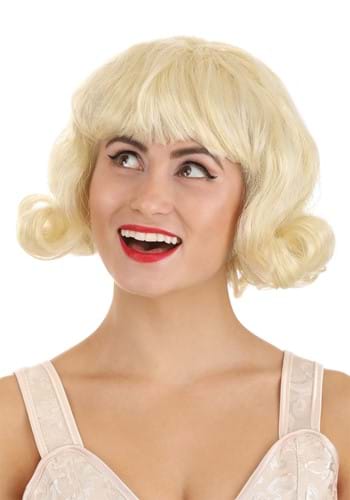 Click Here to buy Short Blonde 50s Womens Wig from HalloweenCostumes, CDN Funds & Shipping
