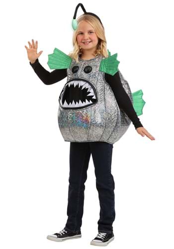 Click Here to buy Adorable Anglerfish Kids Costume | Kids Fish Costumes from HalloweenCostumes, CDN Funds & Shipping