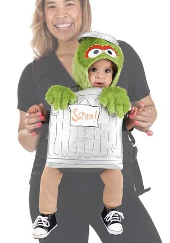 Click Here to buy Sesame Street Oscar Baby Carrier Costume from HalloweenCostumes, CDN Funds & Shipping
