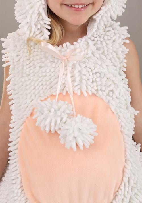 Lamb Costume Kids Cream Jumpsuit Hood main image 1