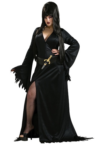 Click Here to buy Plus Size Elvira Costume from HalloweenCostumes, CDN Funds & Shipping