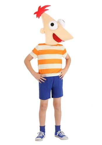 Click Here to buy Disney Phineas & Ferb Phineas Kids Costume from HalloweenCostumes, CDN Funds & Shipping