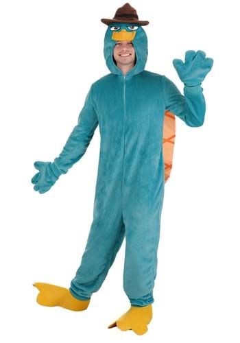 Click Here to buy Disney Perry the Platypus Costume for Adults from HalloweenCostumes, CDN Funds & Shipping