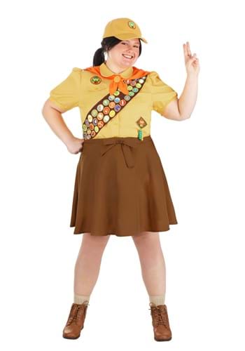 Click Here to buy Womens Plus Size Disney and Pixar Wilderness Explorer UP Costume from HalloweenCostumes, CDN Funds & Shipping