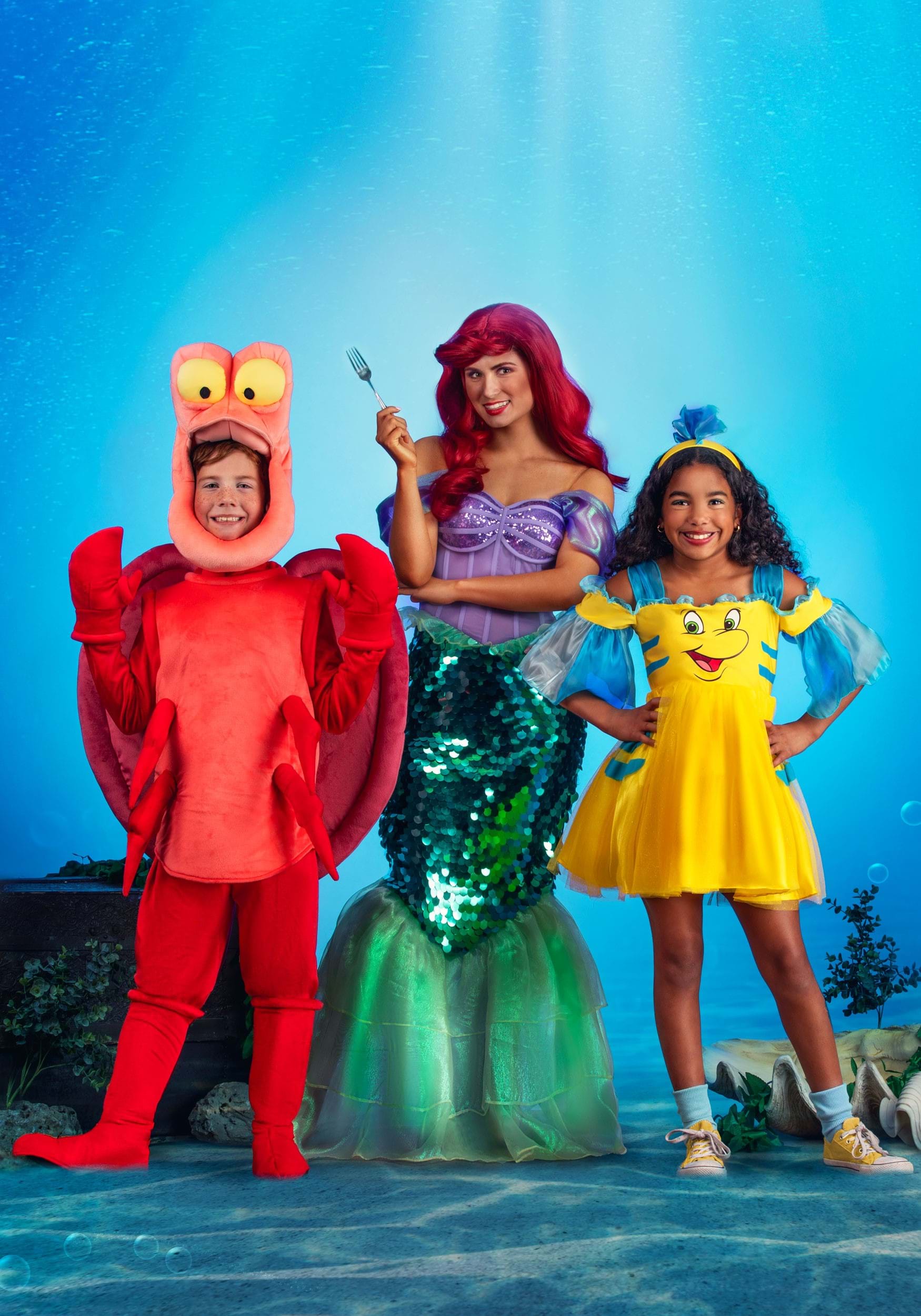 Disney Flounder Girls Costume Dress
