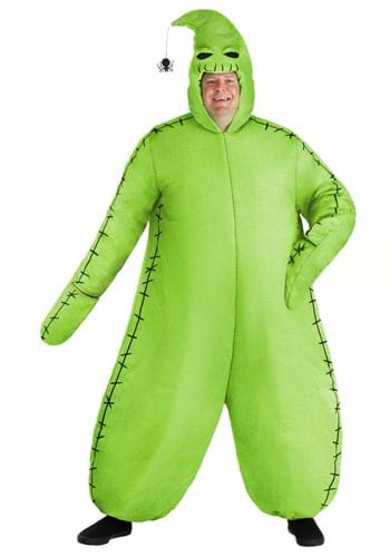 Click Here to buy Plus Size Glow in the Dark Disney Oogie Boogie Adult Costume | Nightmare Before Christmas Costumes from HalloweenCostumes, CDN Funds & Shipping