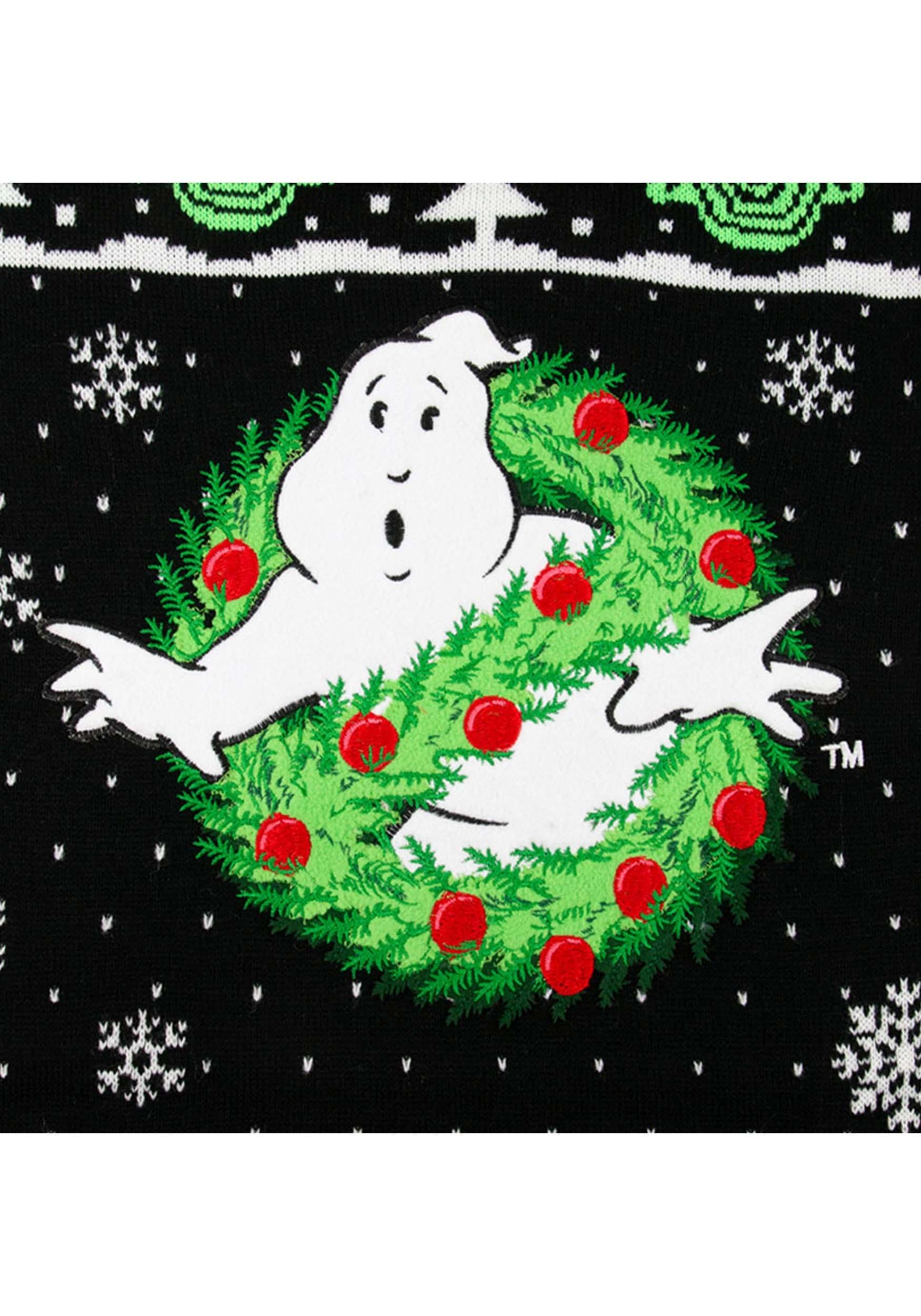 Adult Ghostbusters Christmas Ugly Sweater