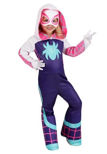 Click Here to buy Toddler Ghost Spider-Girls Costume from HalloweenCostumes, CDN Funds & Shipping